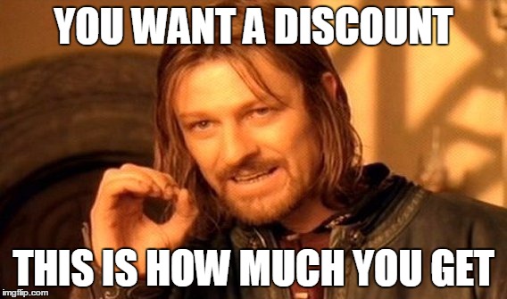 how to sell without discounting