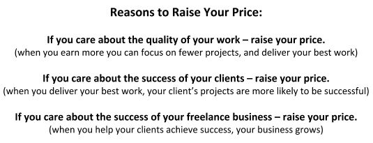 reasons to raise your price