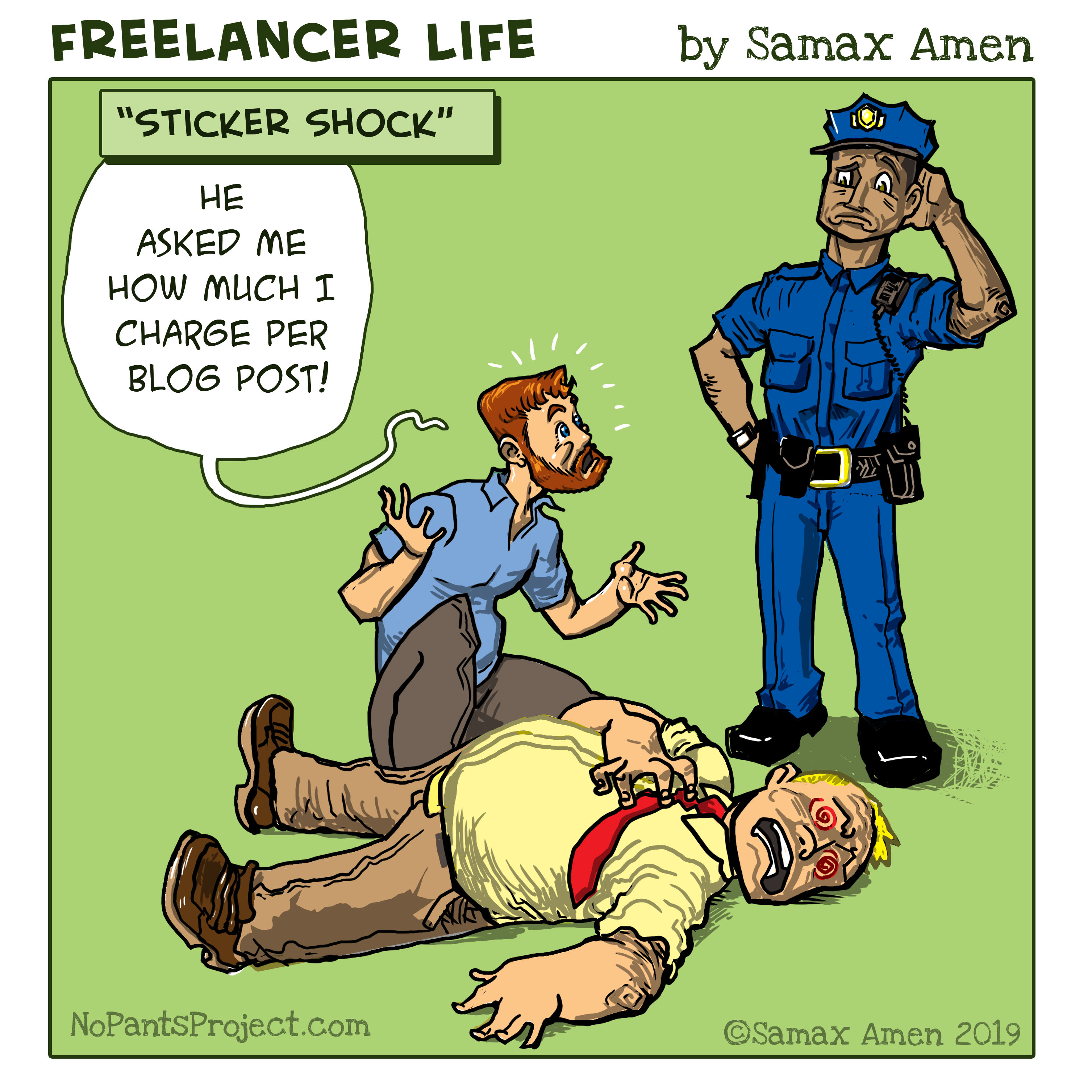 Freelancer Life: Sticker Shock
