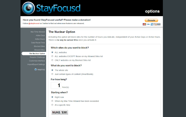 stay focused app to increase productivity