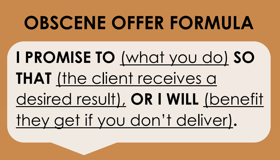 making the right offer to your client 40-40-20 Rule