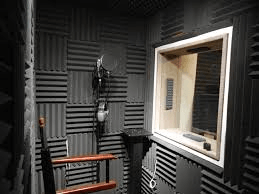 professional looking sound studio