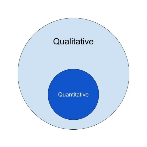 qualitative vs. quantitative results