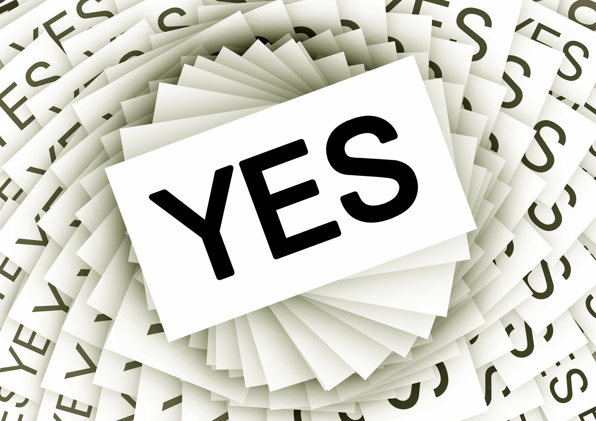 intentional about saying yes