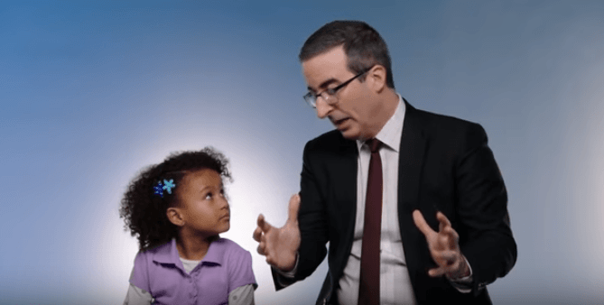 John Oliver asks kids if robots will take their job