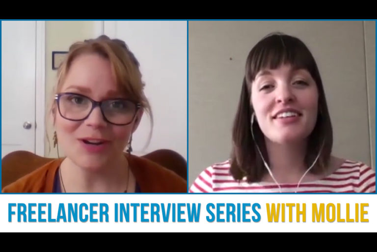 freelancer interview series with Mollie Horne